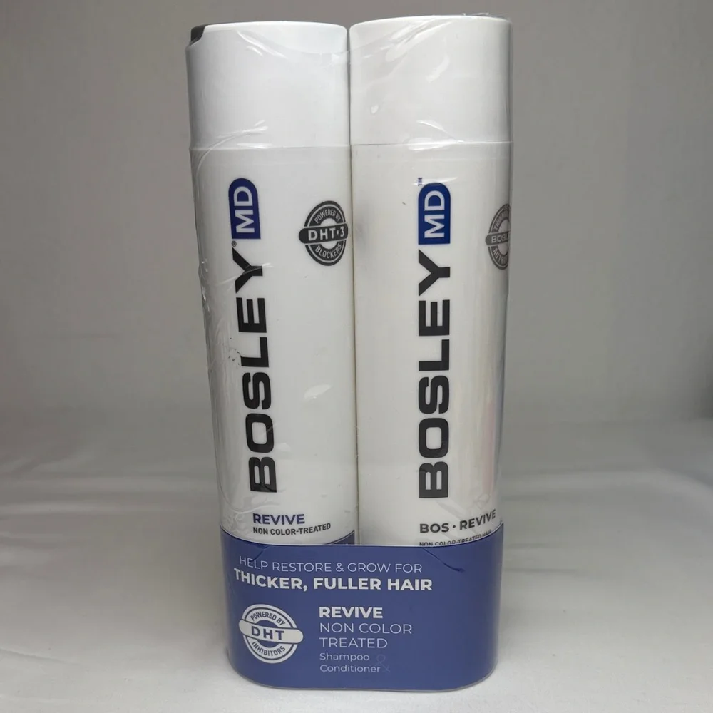 Bosley Revive Shampoo and Conditioner Set - Help Restore Thicker, fuller hair‎